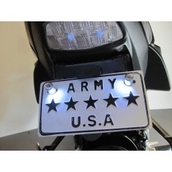 Kit Led éclairage de plaque Moto