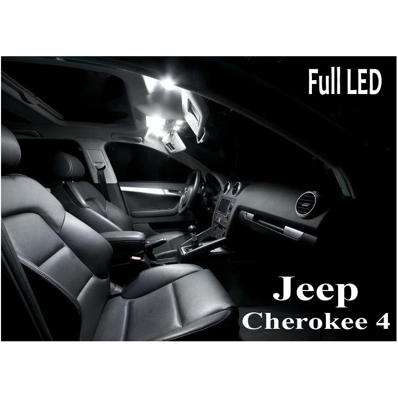 Pack Full Led interieur extérieur Jeep Cherokee 4