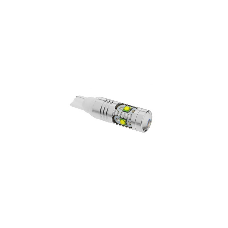 Ampoule Led T10 W5W - 25W  (CREE XBD 5SMD)  - Blanc Xenon