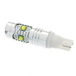 Ampoule Led T10 W5W - 25W  (CREE XBD 5SMD)  - Blanc Xenon