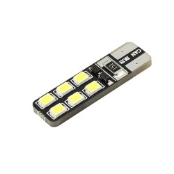 Ampoule Led T10 W5W - (12SMD-2835) - Anti Erreur ODB