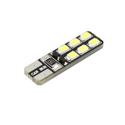 Ampoule Led T10 W5W - (12SMD-2835) - Anti Erreur ODB