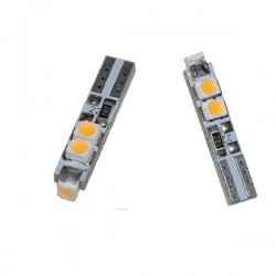 Ampoule Led T5 W5W - 5 SMD 3528