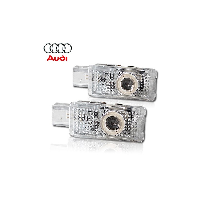 Module éclairage bas de portes LOGO LED pour Audi