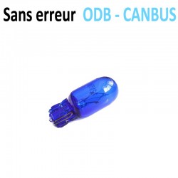 Ampoule W5W T10 halogène - (blue-vixion)