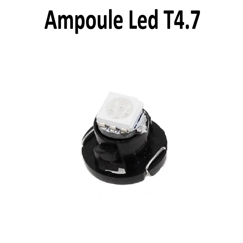 Ampoule led T3 T4.2 T4.7 sur support