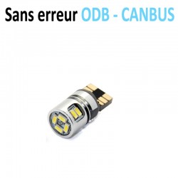 Ampoule led T10 W5W - (10SMD-3104) - Anti Erreur ODB