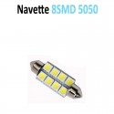 Ampoule Navette Led 8 SMD 5050