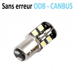 Ampoule Led P21/5W Bay15d - (19SMD-360) - Anti Erreur ODB