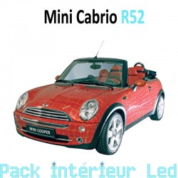 Pack intérieur led pour Mini Cabriolet R52
