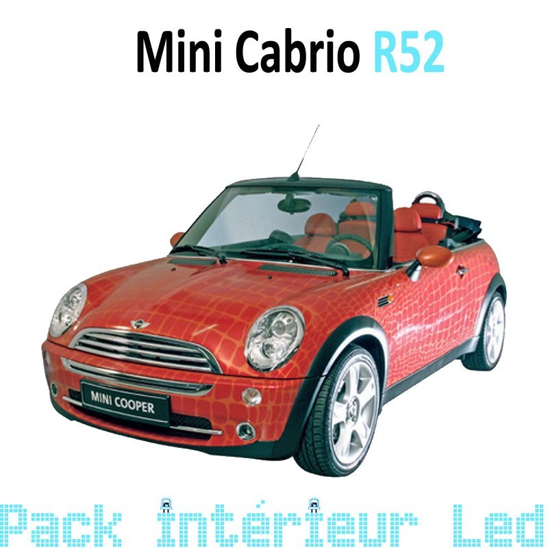 Pack intérieur led pour Mini Cabriolet R52