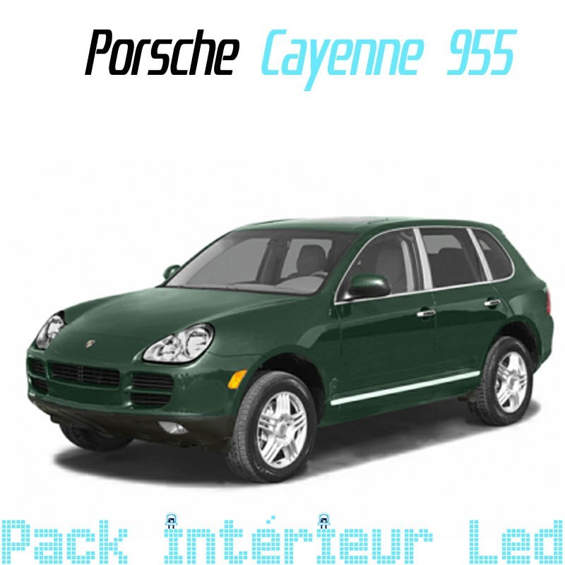 Pack Full Led interieur Porsche Cayenne 955 (2003-2007)