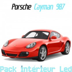 Pack intérieur led pour Porsche Cayman 987