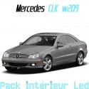 Pack led Intérieur Extérieur Mercedes CLK W209