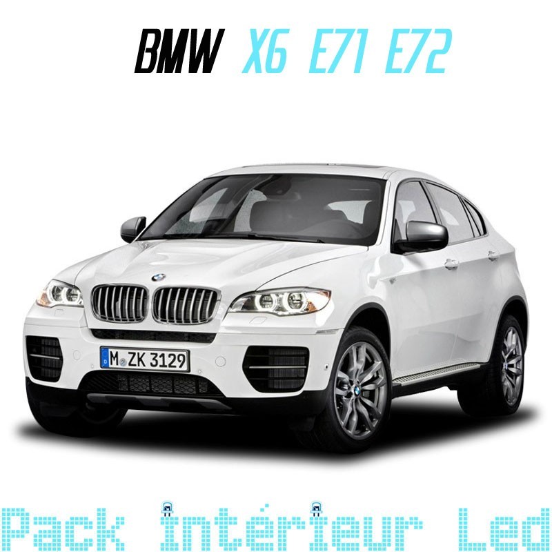 Pack intérieur led pour BMW X6 E71 E72