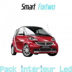 Pack intérieur led pour Smart Fortwo 451 I et II