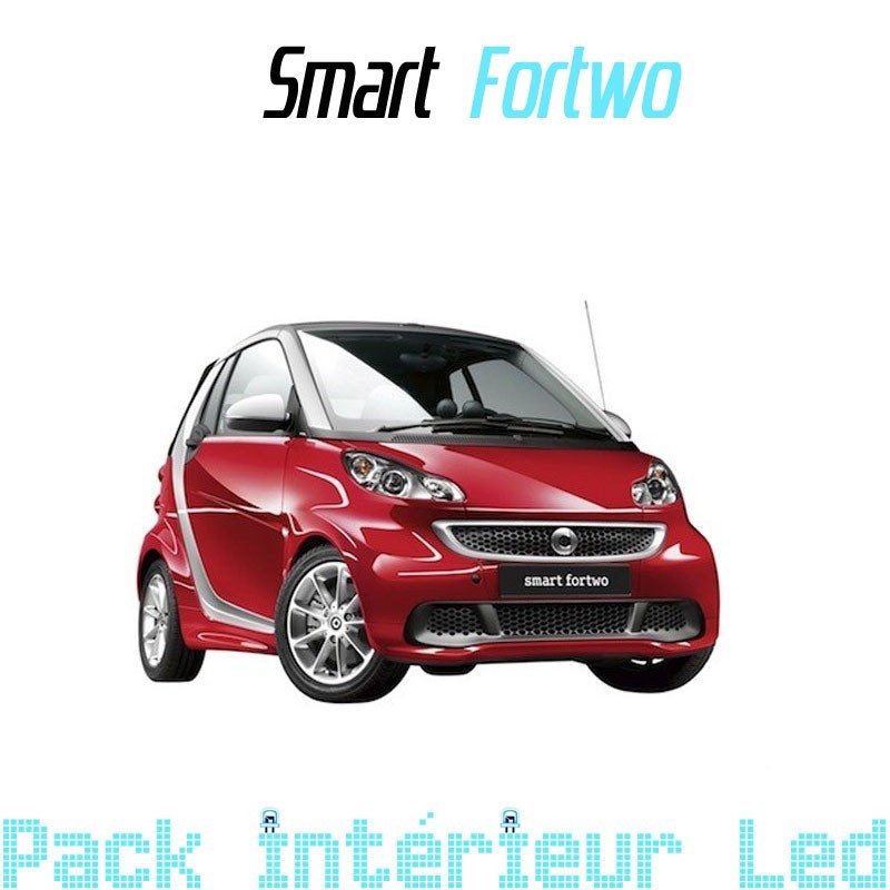 Pack full Led intérieur extérieur Smart Fortwo