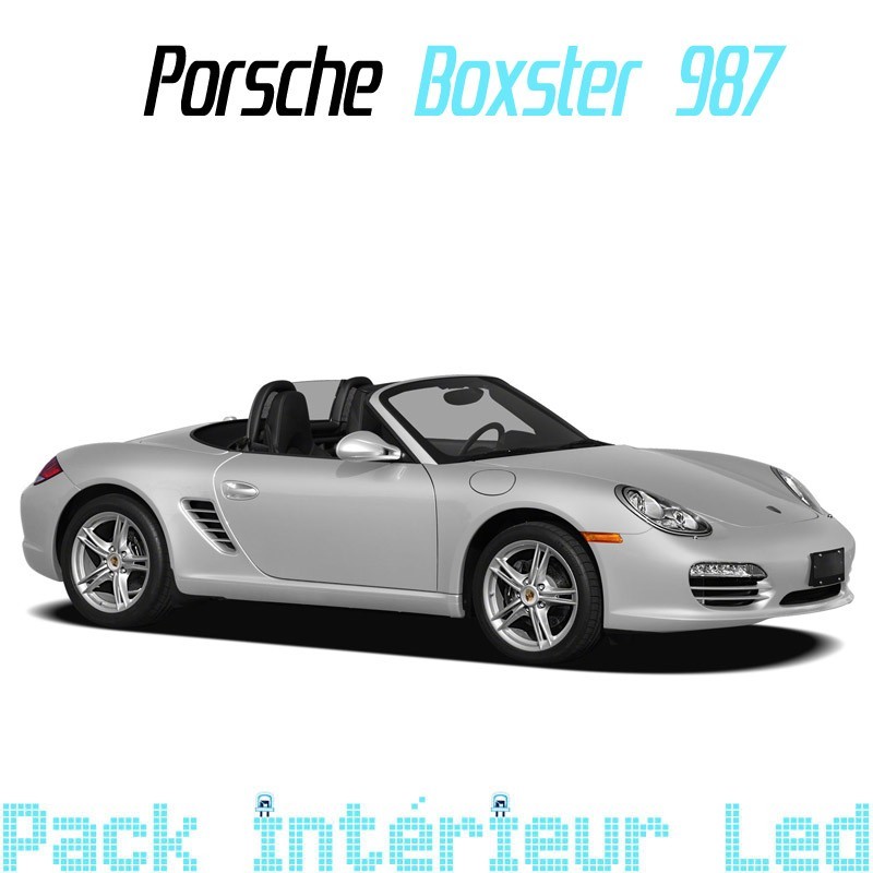 Pack Full Led interieur Porsche Boxster 987