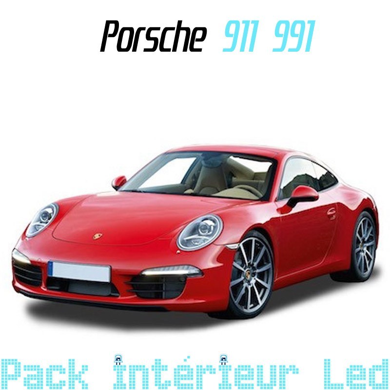 Pack Full Led interieur Porsche 911 991
