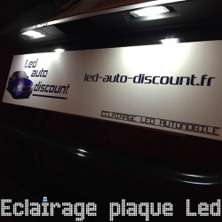 Pack éclairage de plaque à leds pour BMW