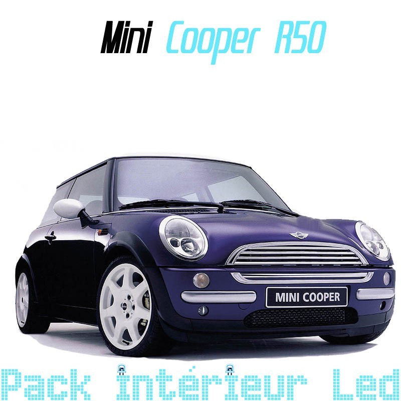 Pack led Intérieur Mini Cooper R50