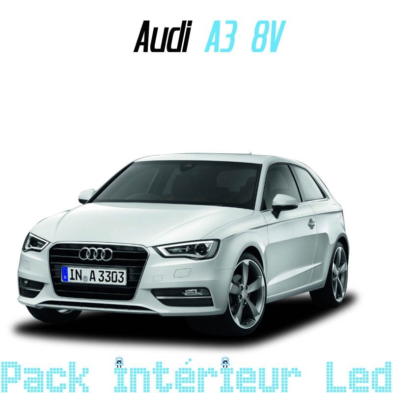 Pack Full Led interieur Audi A3 S3 8V