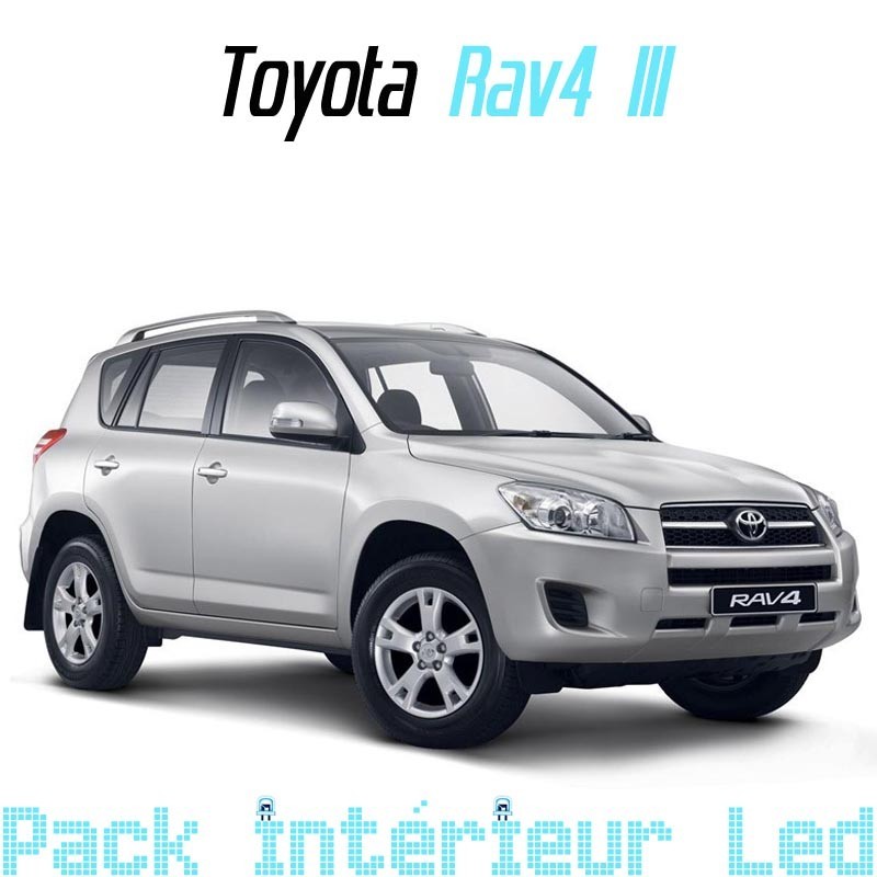 Pack Full led Intérieur Extérieur Toyota Rav 4 III