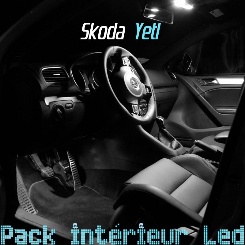 Pack led Full intérieur led Skoda Yeti