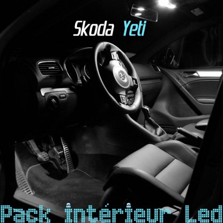 Pack intérieur led pour Skoda Yeti