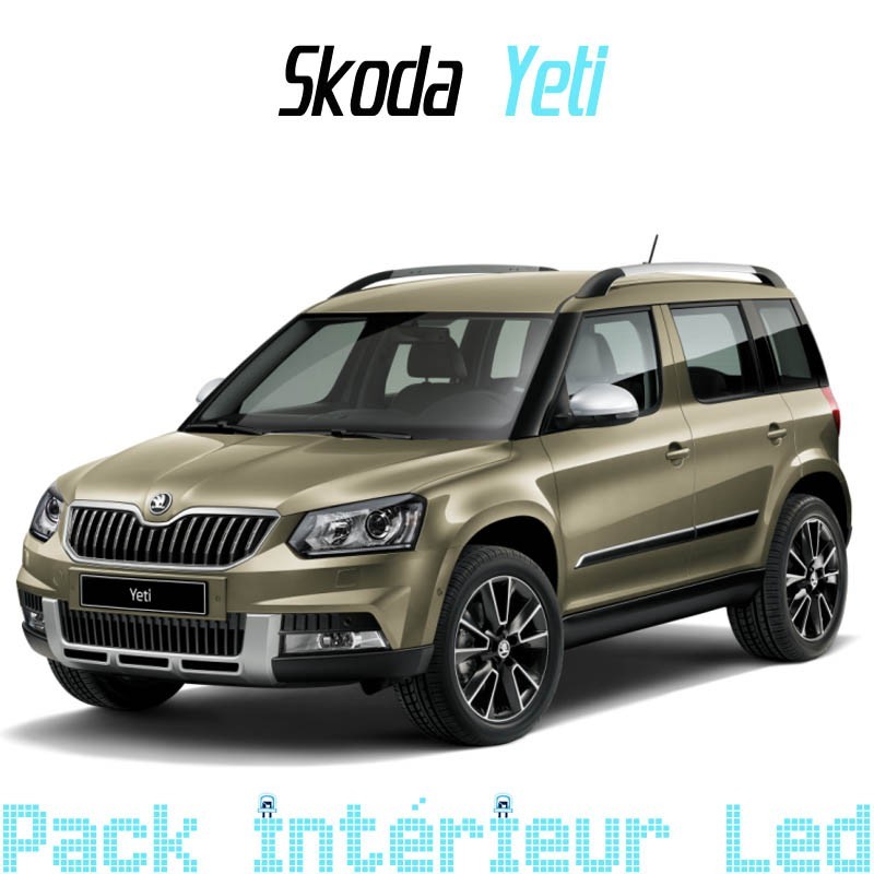 Pack led Full intérieur led Skoda Yeti