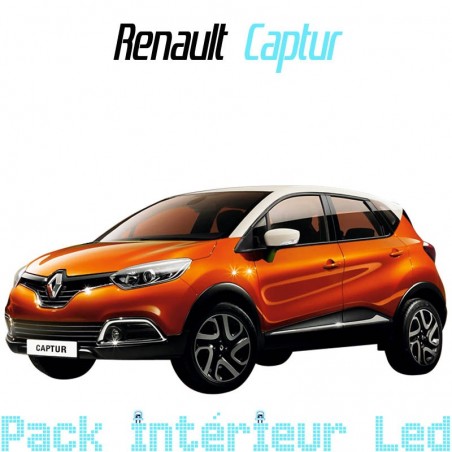 Pack intérieur led pour Renault Captur