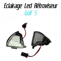 Pack éclairage rétroviseur LED pour Golf 5