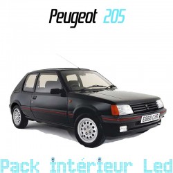 Pack intérieur led pour Peugeot 205