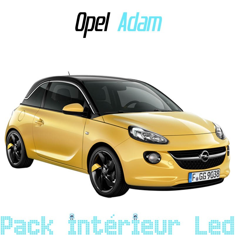 Pack Led interieur Opel Adam