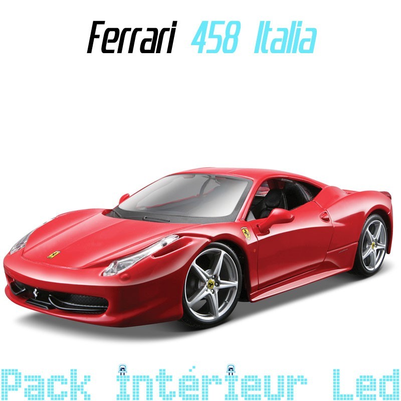 Pack Intérieur led Ferrari 458 Italia