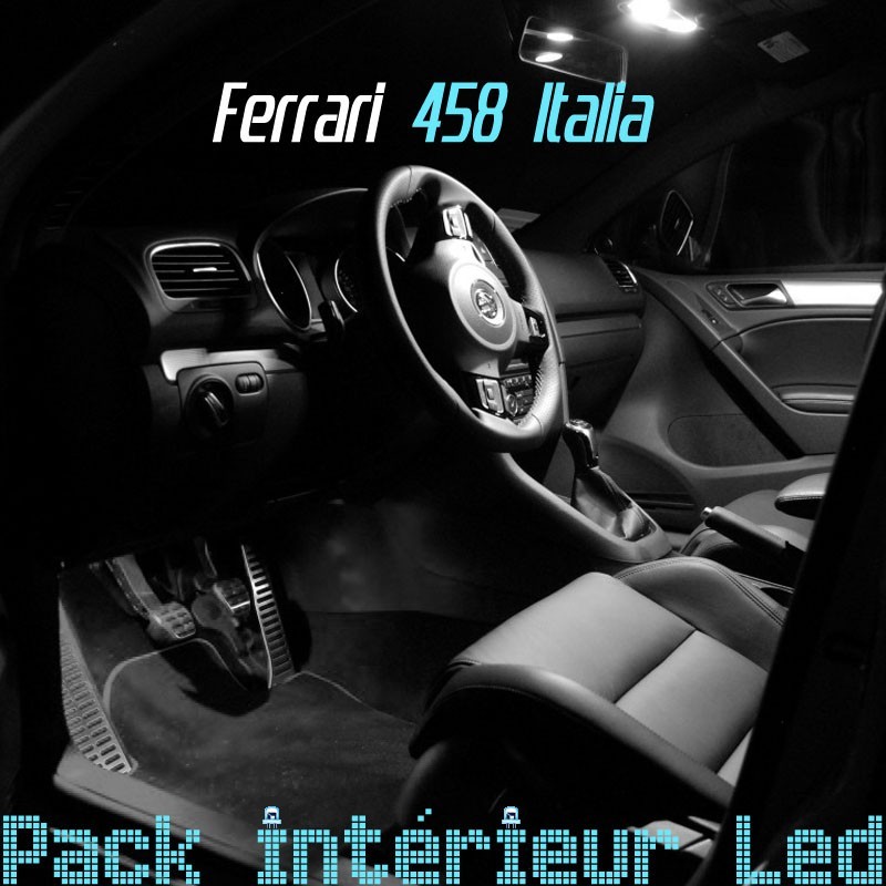 Pack Intérieur led Ferrari 458 Italia