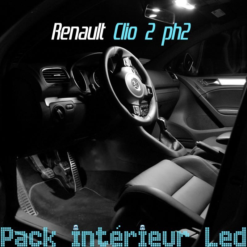 Full-LED-Pack innen für Renault Clio 2