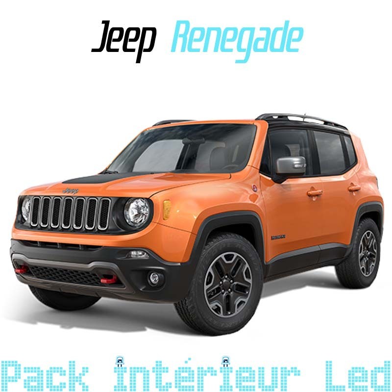 Pack Full Led interieur extérieur Jeep Renegade