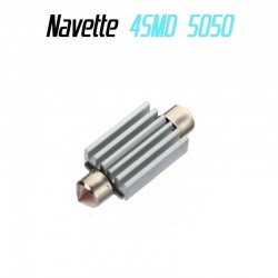 Ampoule navette Led 4 SMD 5050 anti erreur ODB