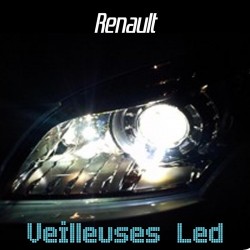 Kit ampoules à LED pour l'éclairage intérieur Renault Clio 4