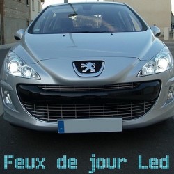 Pack feux de jour led pour Peugeot 308