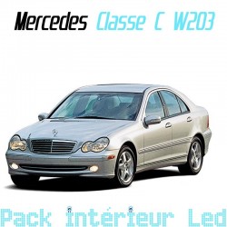 Pack Led Interieur Mercedes Classe C W203