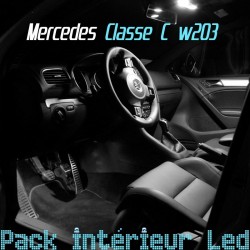 Pack Led Interieur Mercedes Classe C W203