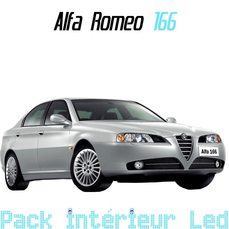Pack intérieur Led Alfa Romeo 166 Pack intérieur Led Alfa Romeo 166