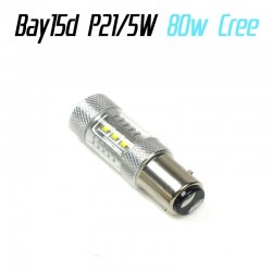 Ampoule LED P21/5W Bay15d 50W CREE