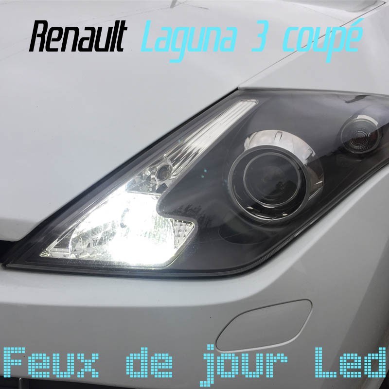 Pack feux de jour Led pour Renault Laguna 3