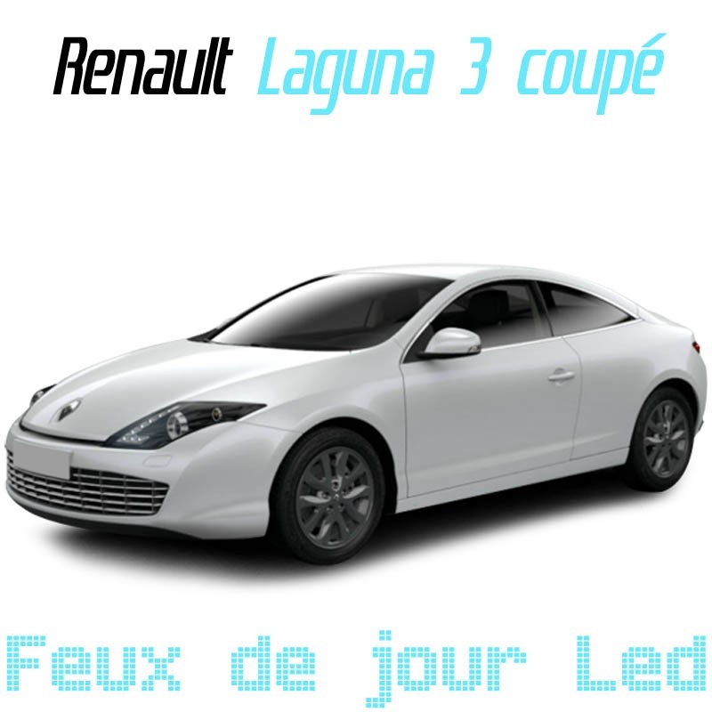 Pack feux de jour Led pour Renault Laguna 3