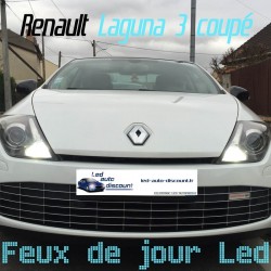 Pack feux de jour Led pour Renault Laguna 3
