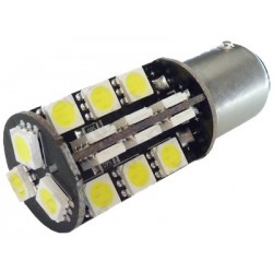 LED P21/W Ba15s - (27SMD-360) - Anti Erreur ODB - Blanc