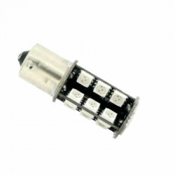 LED P21/W Ba15s - (27SMD-360) - Anti Erreur ODB - Blanc